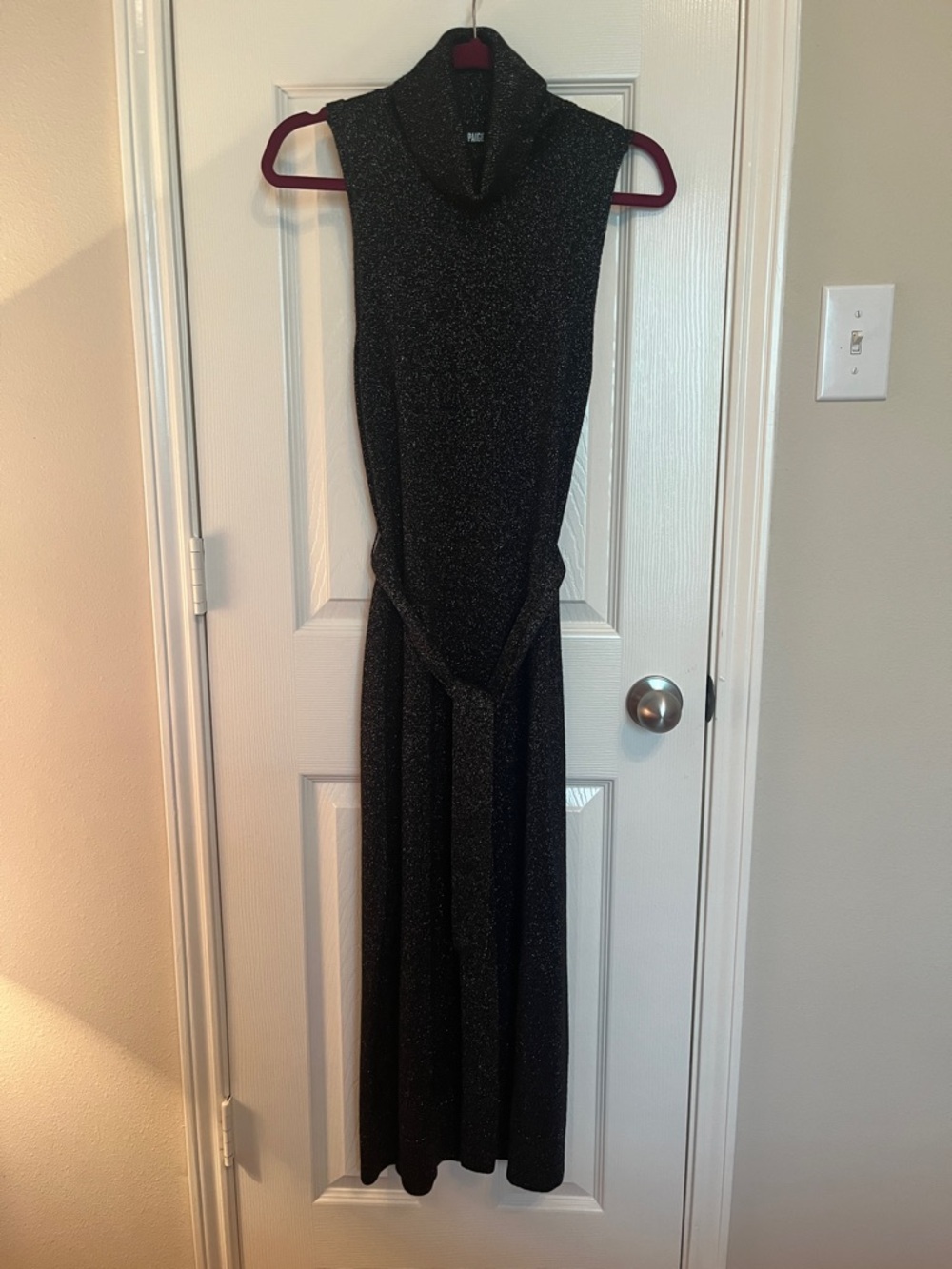 PAIGE Revolve Zoelle Metallic Midi Dress - Picture 2 of 10